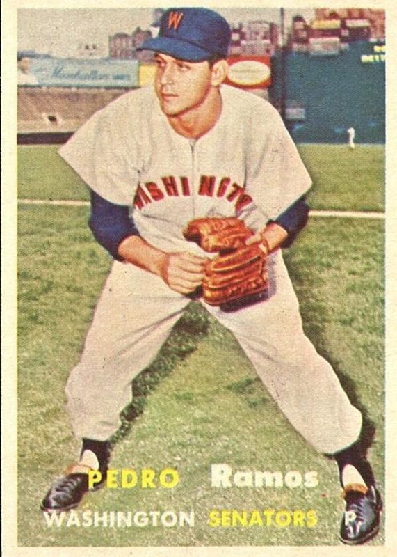 Pedro Ramos, 1957 Topps Baseball