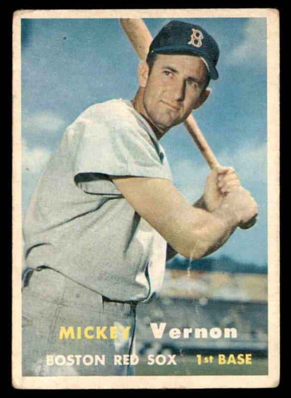 Mickey Vernon, 1957 Topps Baseball