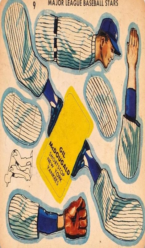 Gil McDougald, 1957 Swift Meats Baseball