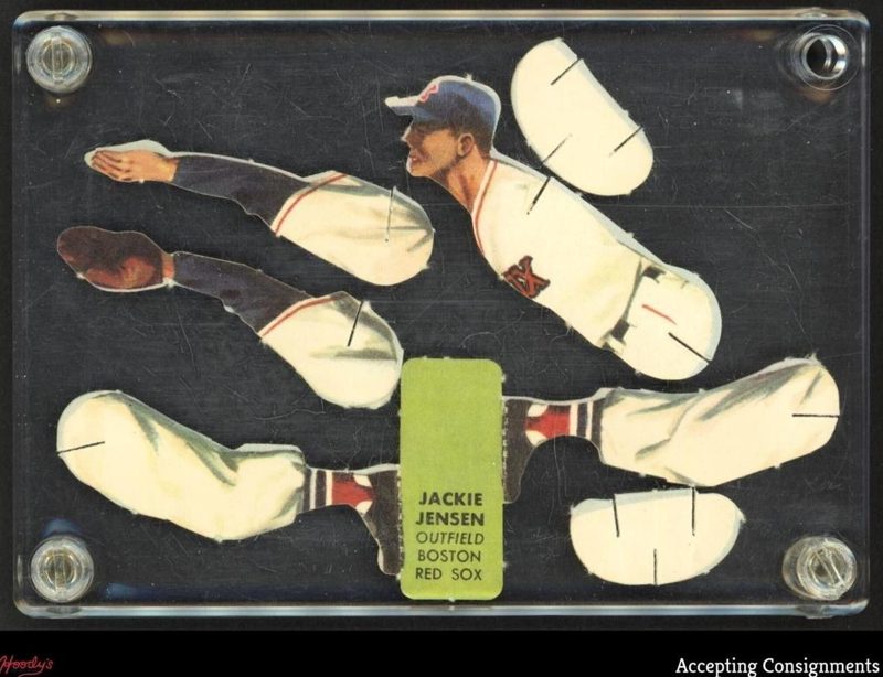 Jackie Jensen, 1957 Swift Meats Baseball