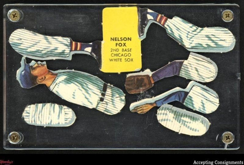 Nellie Fox, 1957 Swift Meats Baseball