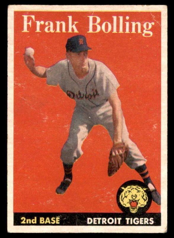 Frank Bolling, 1958 Topps Baseball
