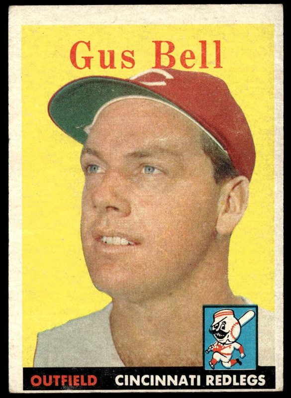 Gus Bell, 1958 Topps Baseball