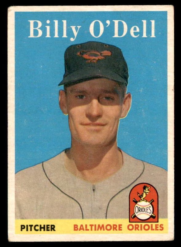 Billy O'Dell, 1958 Topps Baseball
