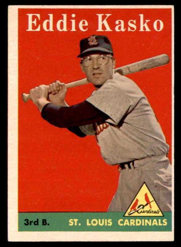 Eddie Kasko, 1958 Topps Baseball
