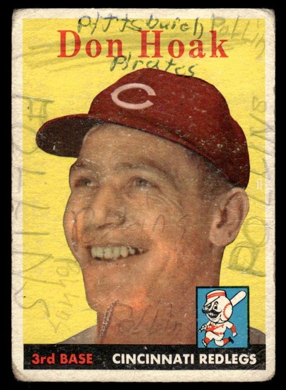 Don Hoak, 1958 Topps Baseball