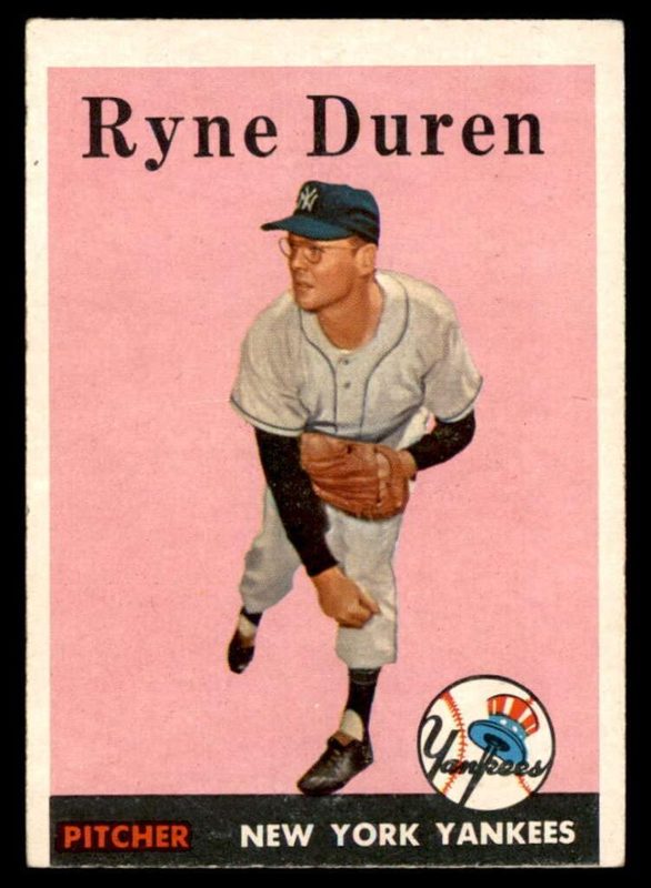 Ryne Duren, 1958 Topps Baseball