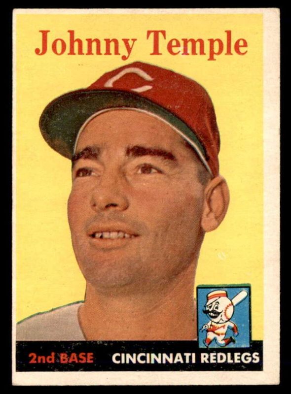 Johnny Temple, 1958 Topps Baseball