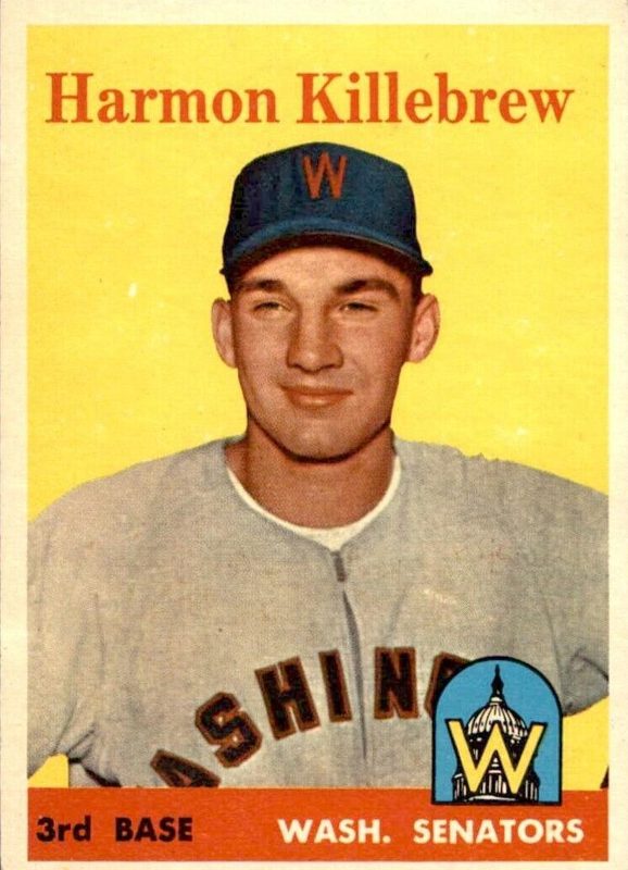 Harmon Killebrew, 1958 Topps Baseball