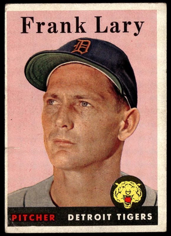 Frank Lary, 1958 Topps Baseball