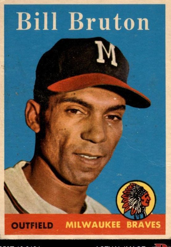 Bill Bruton, 1958 Topps Baseball