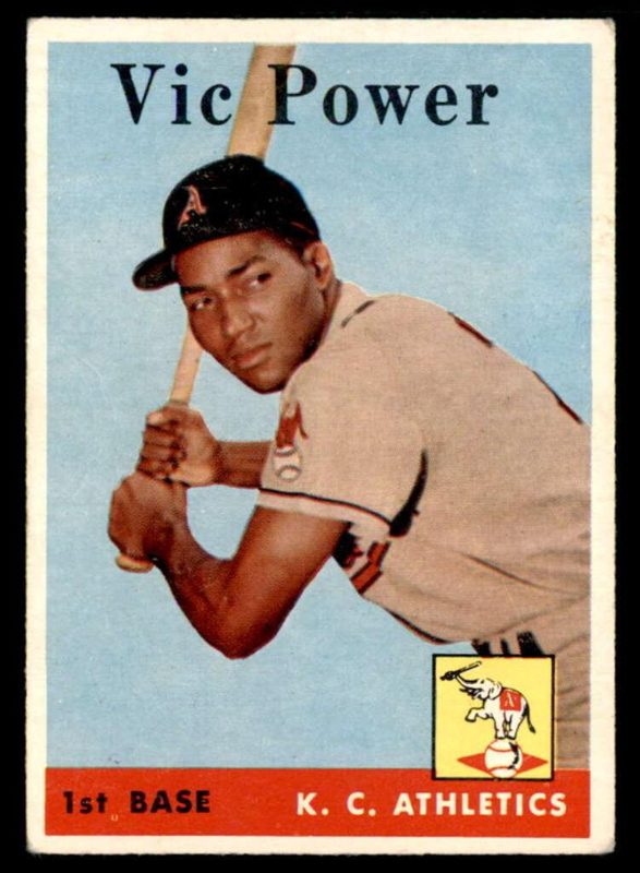 Vic Power, 1958 Topps Baseball