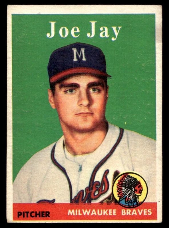 Joe Jay, 1958 Topps Baseball