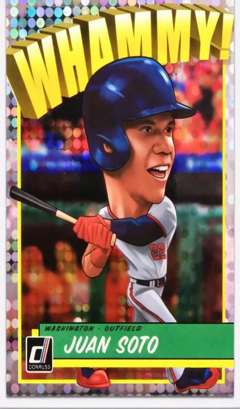Juan Soto, 2019 Panini Donruss Baseball