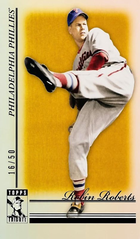 Robin Roberts, 2010 Topps Tribute Baseball