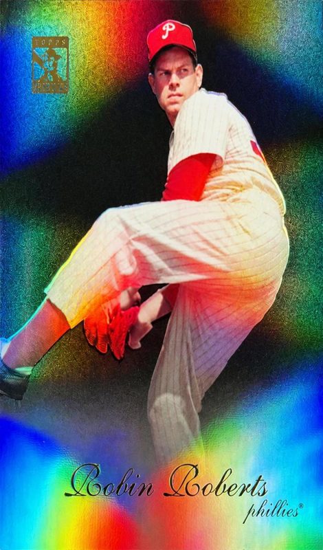 Robin Roberts, 2009 Topps Tribute Baseball