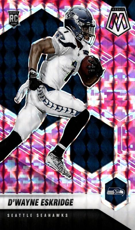 D'Wayne Eskridge, 2021 Panini Mosaic Football