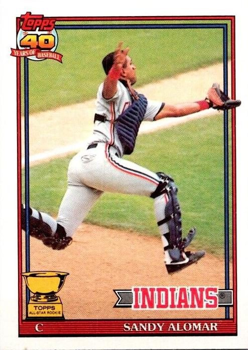 Sandy Alomar, 1991 Topps Baseball