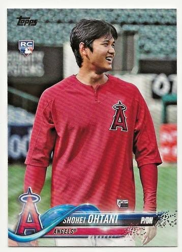 Shohei Ohtani, 2018 Topps Update Baseball