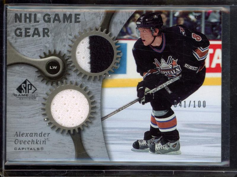 Alexander Ovechkin, 2005 SP Game Used Hockey