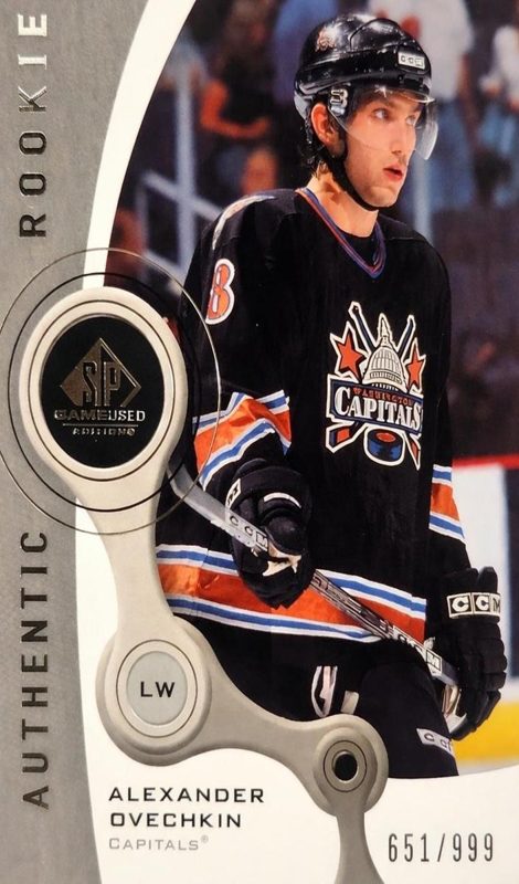 Alexander Ovechkin, 2005 SP Game Used Hockey