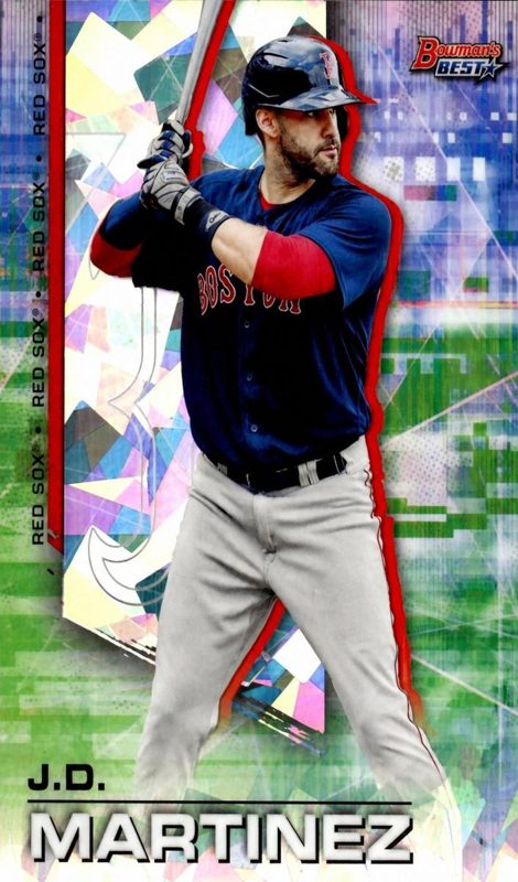 J.D. Martinez, 2021 Bowman's Best Baseball