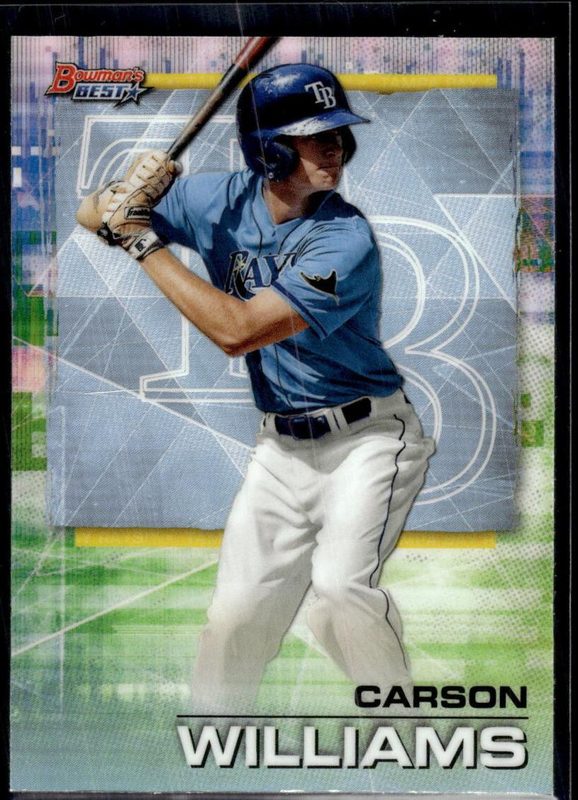 Carson Williams, 2021 Bowman's Best Baseball