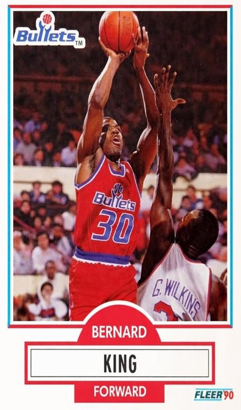 Bernard King, 1990 Fleer Basketball