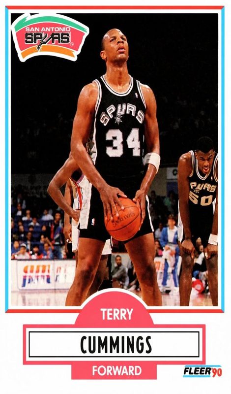Terry Cummings, 1990 Fleer Basketball