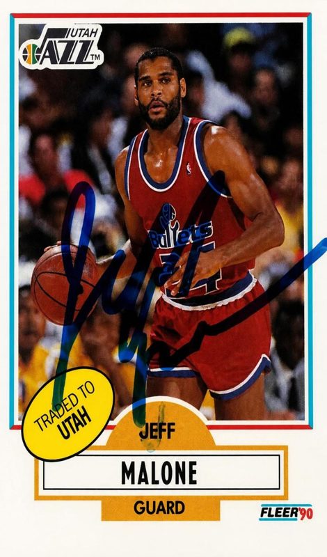 Jeff Malone, 1990 Fleer Basketball