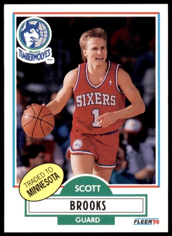 Scott Brooks, 1990 Fleer Basketball