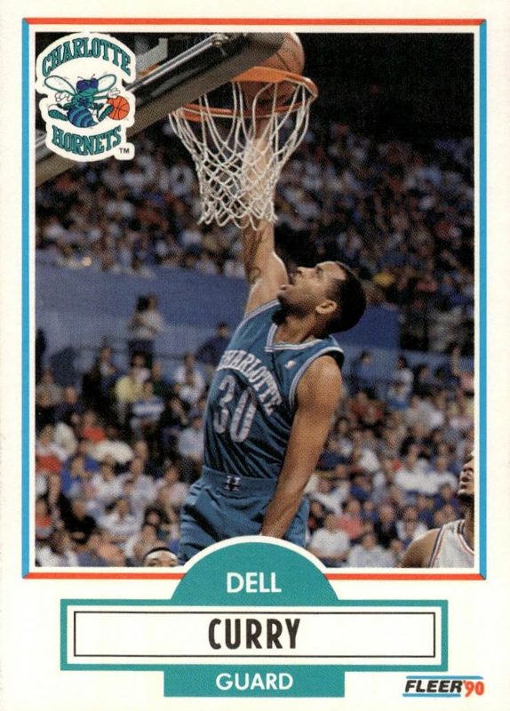 Dell Curry, 1990 Fleer Basketball