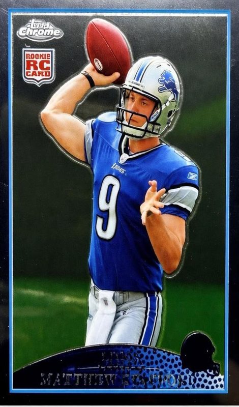 Matthew Stafford, 2009 Topps Chrome Football