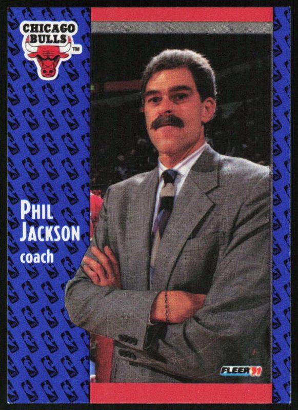 Phil Jackson, 1991 Fleer Basketball