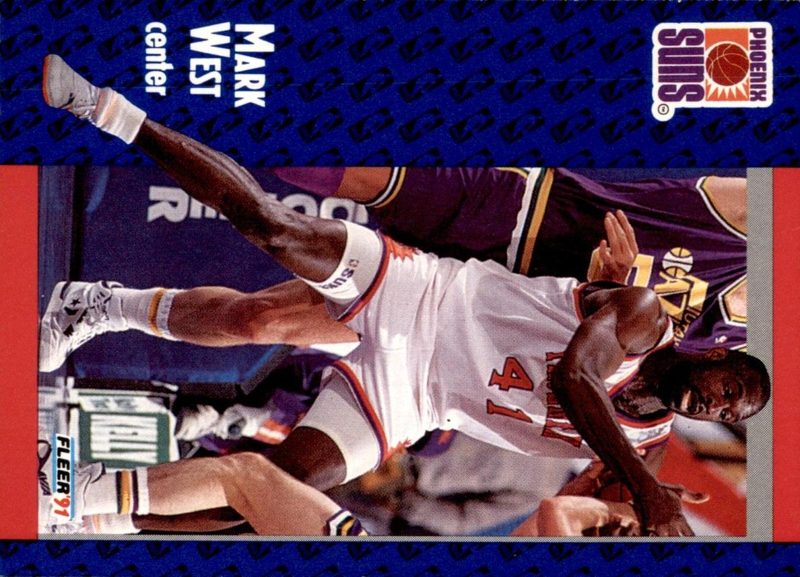 Mark West, 1991 Fleer Basketball