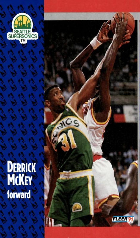 Derrick McKey, 1991 Fleer Basketball