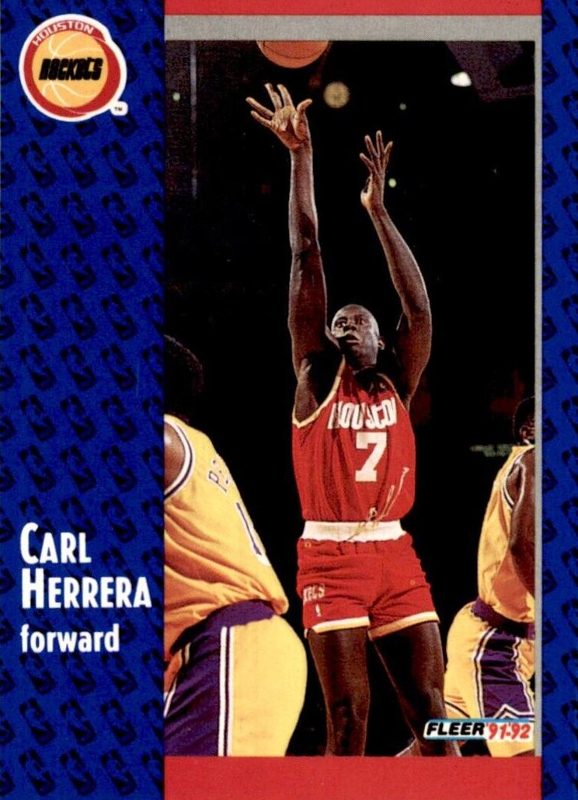 Carl Herrera, 1991 Fleer Basketball