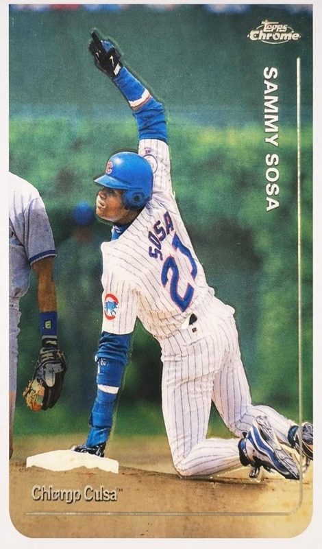 Sammy Sosa, 1999 Topps Chrome Baseball