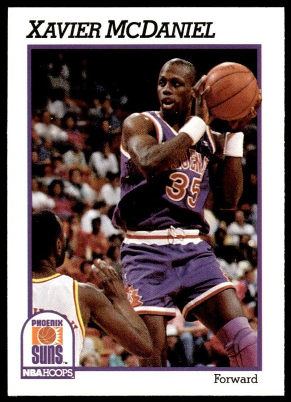 Xavier McDaniel, 1991 Hoops Basketball