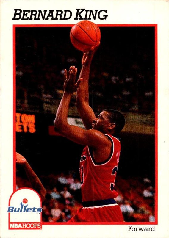 Bernard King, 1991 Hoops Basketball