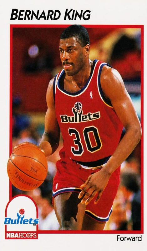 Bernard King, 1991 Hoops McDonald's Basketball