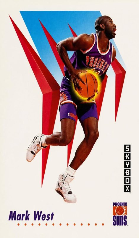 Mark West, 1991 Skybox Basketball