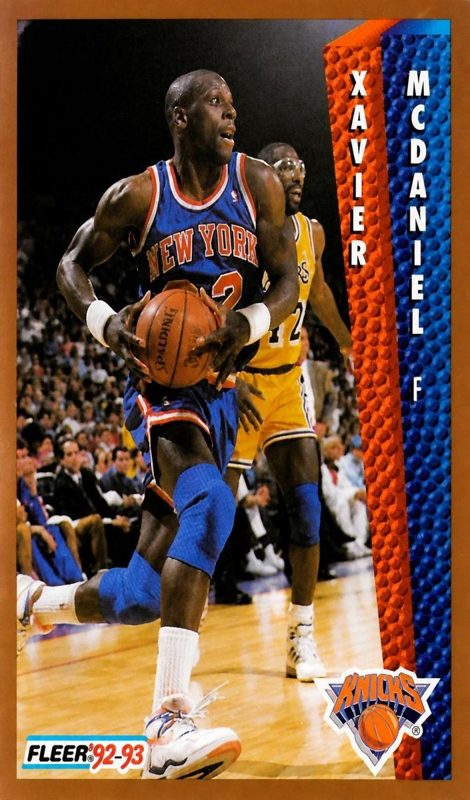 Xavier McDaniel, 1992 Fleer Basketball