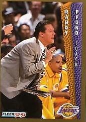 Randy Pfund, 1992 Fleer Basketball