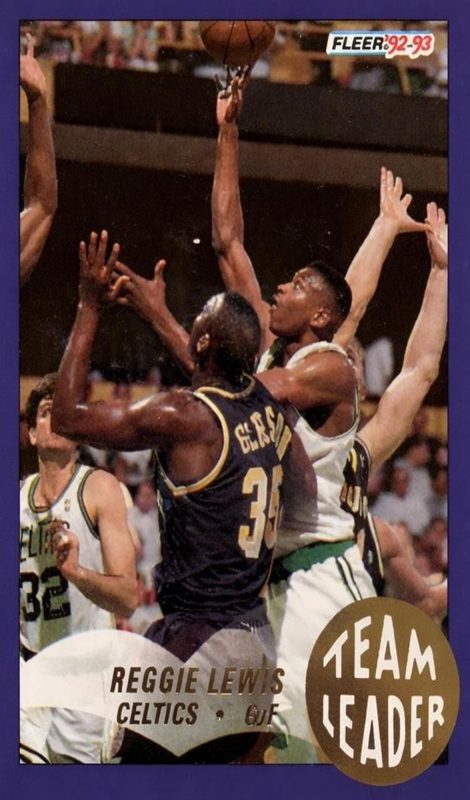 Reggie Lewis, 1992 Fleer Basketball