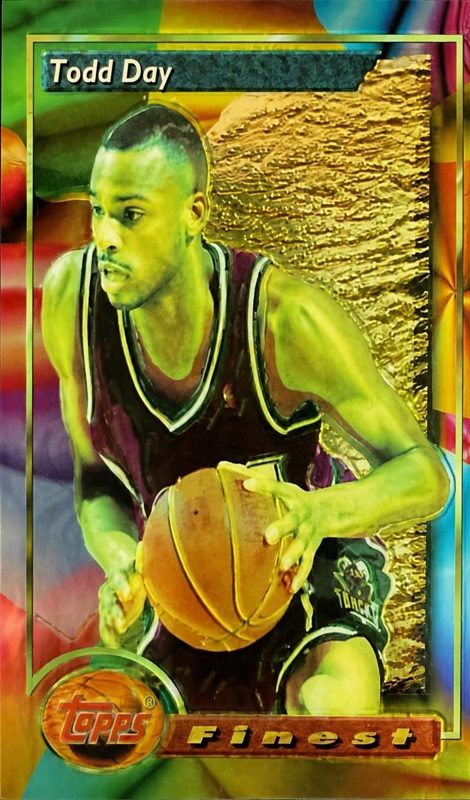 Todd Day, 1993 Topps Finest Basketball