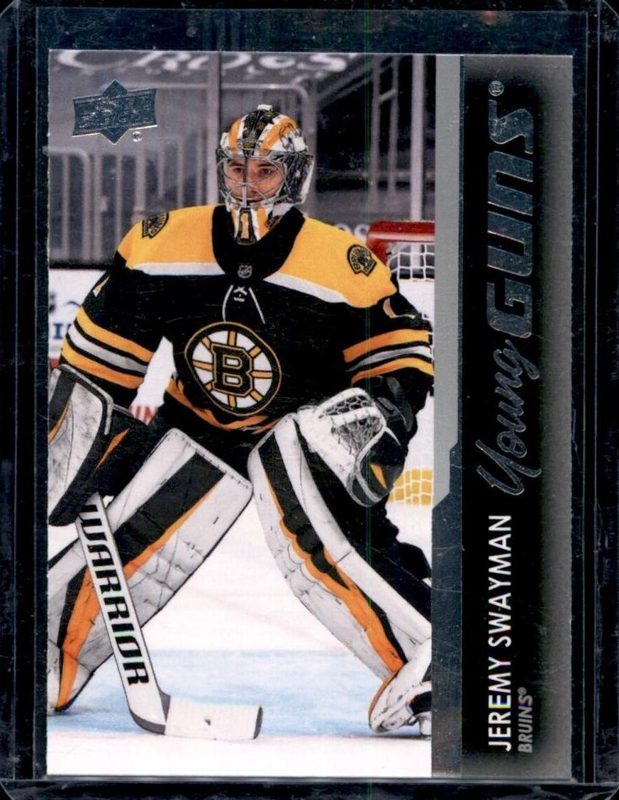 Jeremy Swayman, 2021 Upper Deck Hockey