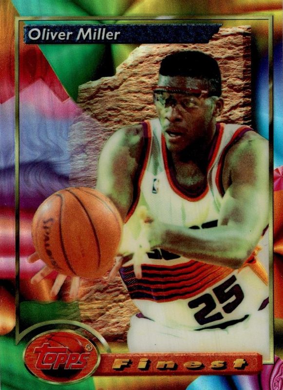 Oliver Miller, 1993 Topps Finest Basketball