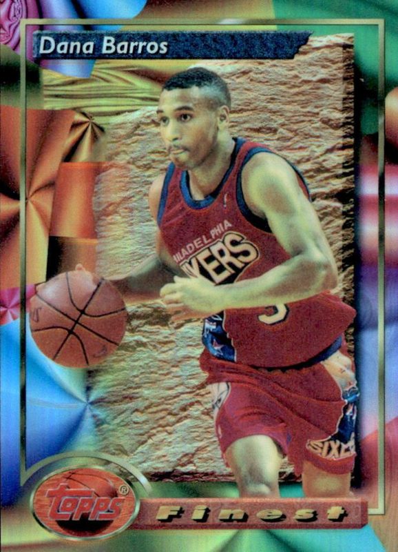 Dana Barros, 1993 Topps Finest Basketball