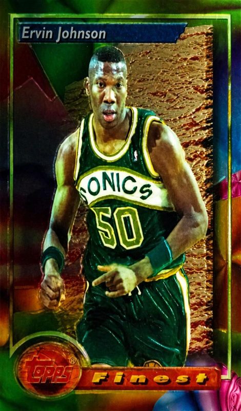 Ervin Johnson, 1993 Topps Finest Basketball